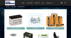 Desktop Screenshot of probatteryspecialists.com