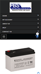 Mobile Screenshot of probatteryspecialists.com